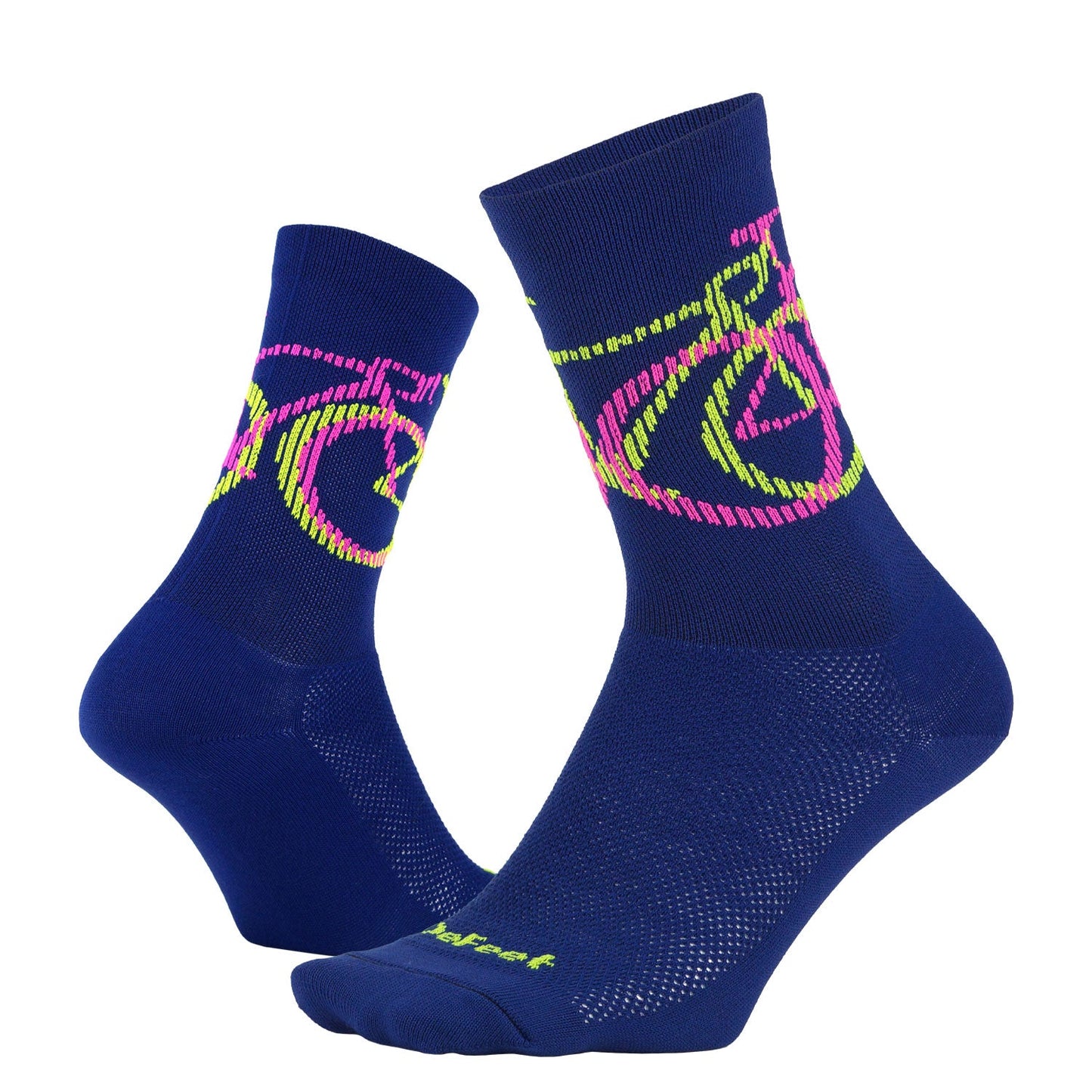 DeFeet Aireator 6" Crew Blinds Socks #athletic# #cycling# #run#