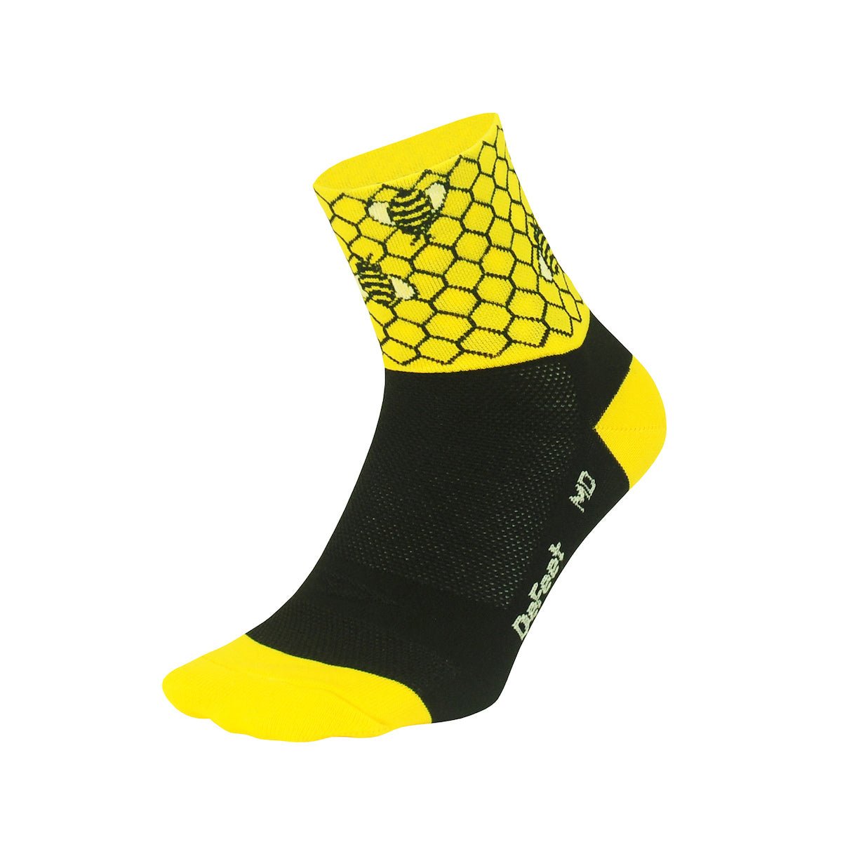 DeFeet Aireator 3" Bee Aware Socks #athletic# #cycling# #run#