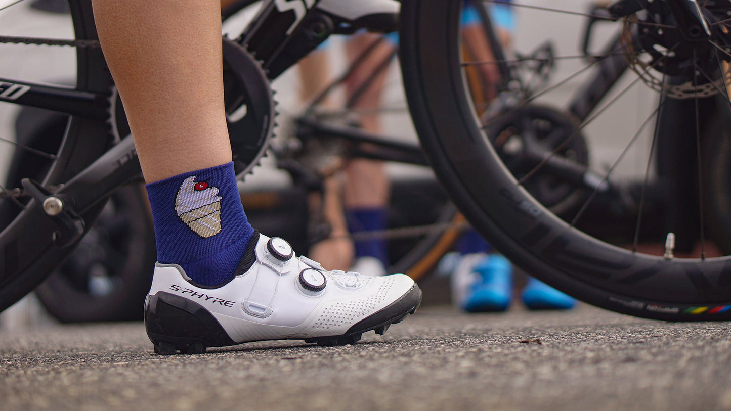 DeFeet Aireator 3" Ice Cream Socks #athletic# #cycling# #run#