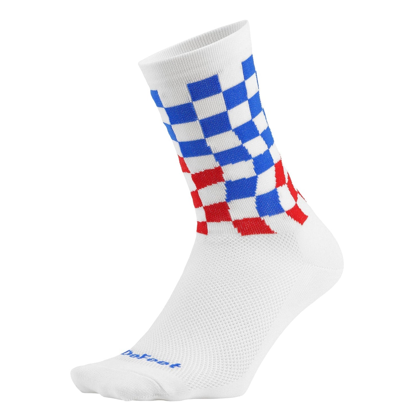 DeFeet Aireator 6" Checkered Past Socks #athletic# #cycling# #run#
