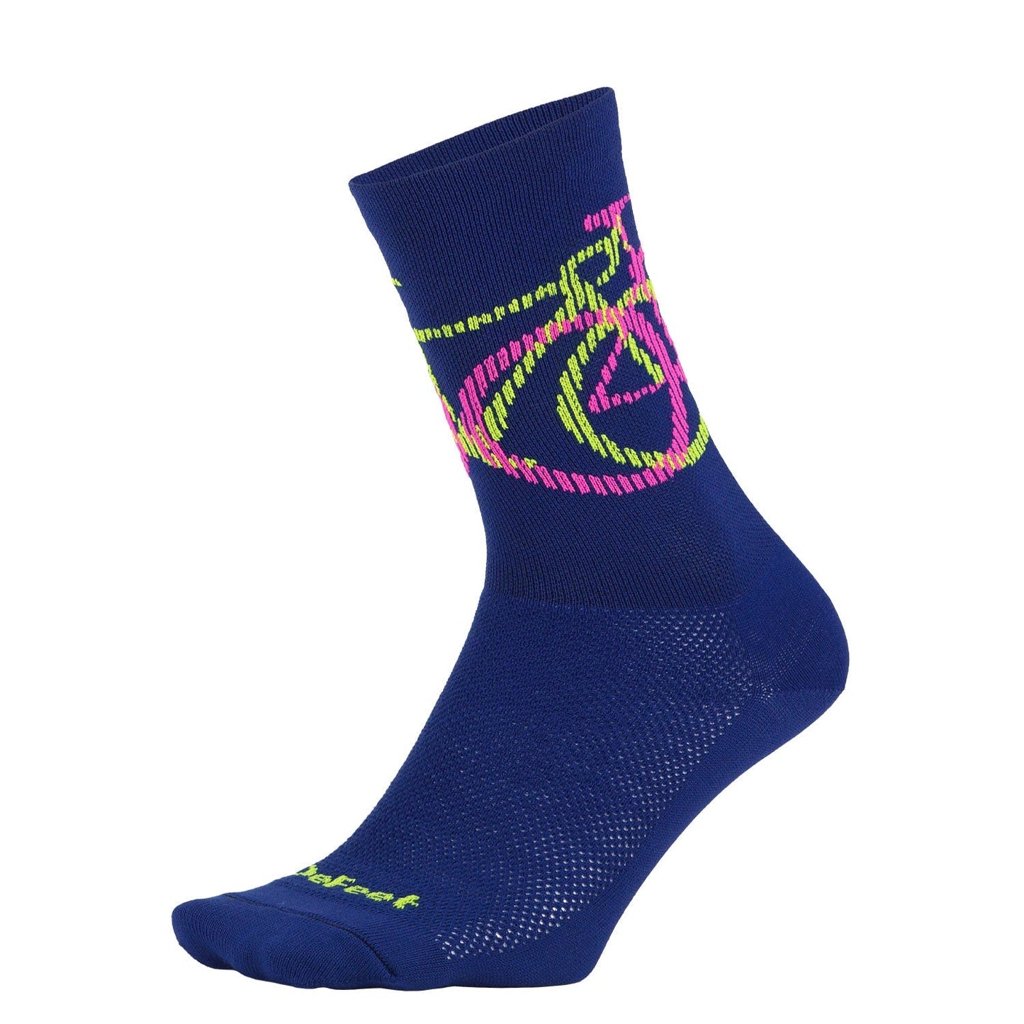 DeFeet Aireator 6" Crew Blinds Socks #athletic# #cycling# #run#