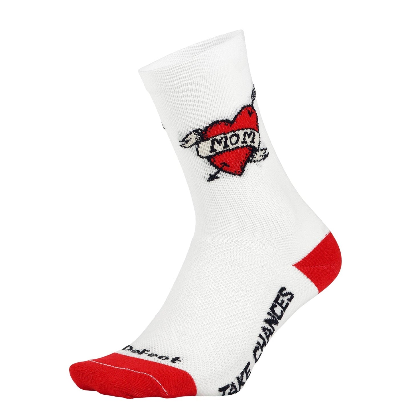 DeFeet Aireator 6" Love Mom Socks #athletic# #cycling# #run#