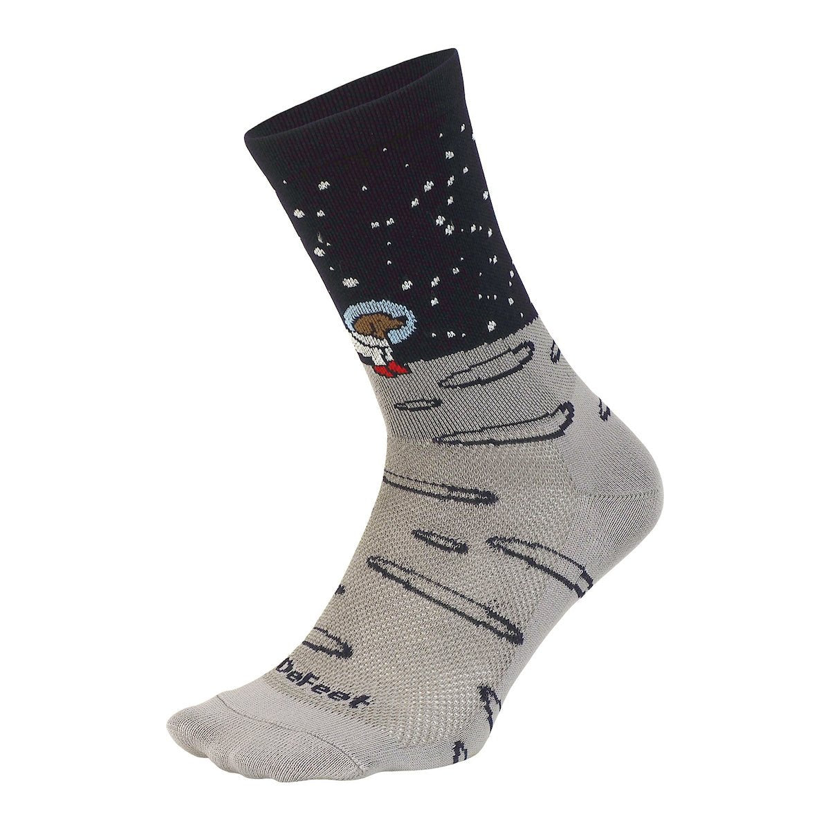 DeFeet Aireator 6" Moon Doggo Socks #athletic# #cycling# #run#