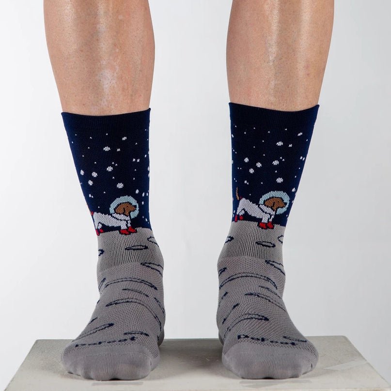 DeFeet Aireator 6" Moon Doggo Socks #athletic# #cycling# #run#