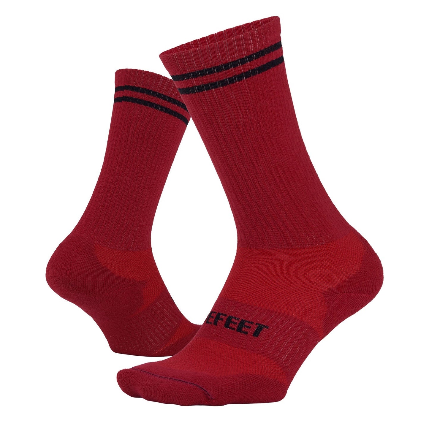 DeFeet All Day 7" Double Stripe Socks #athletic# #cycling# #run#