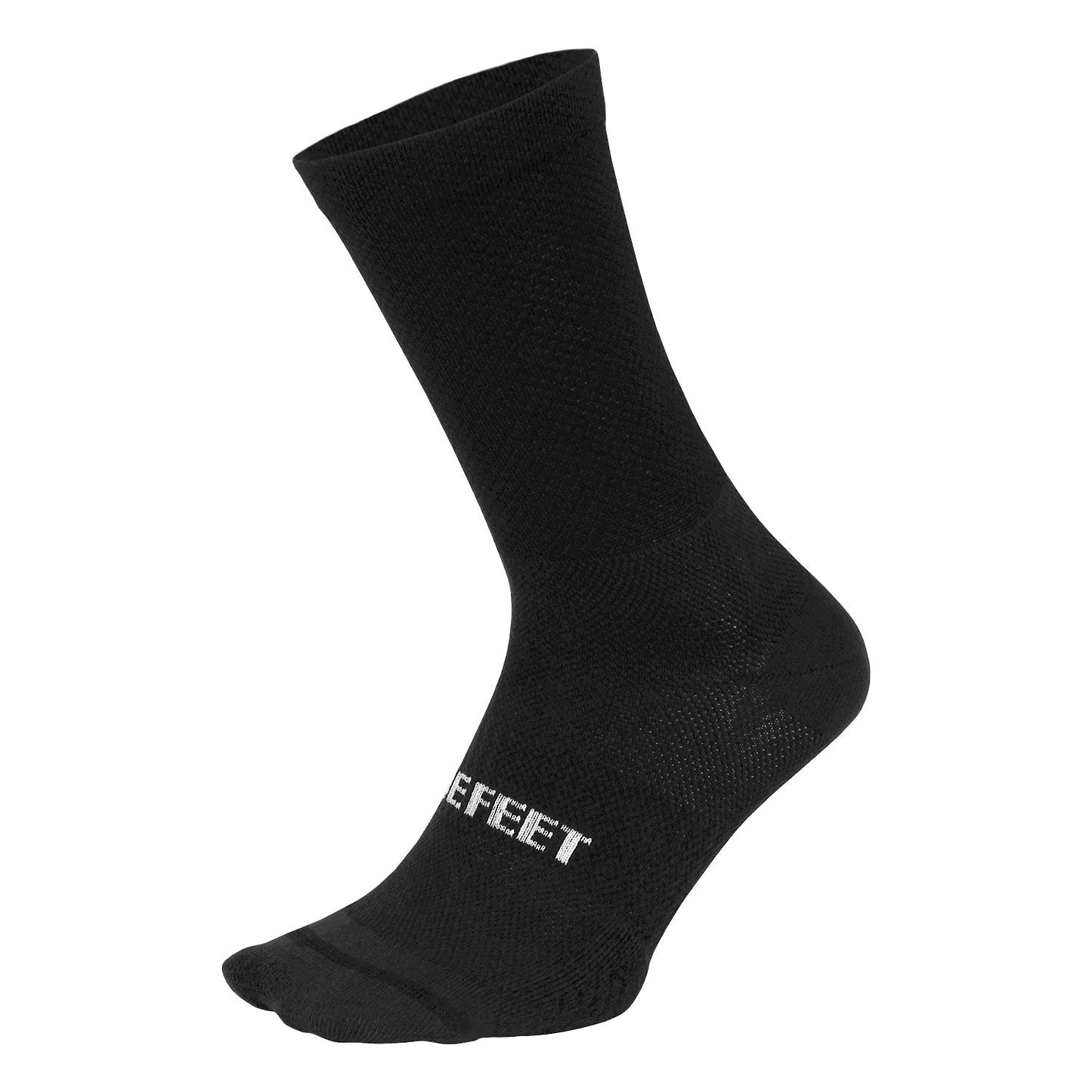 DeFeet Cyclismo 6" Black w/DeFeet Tab Socks #athletic# #cycling# #run#
