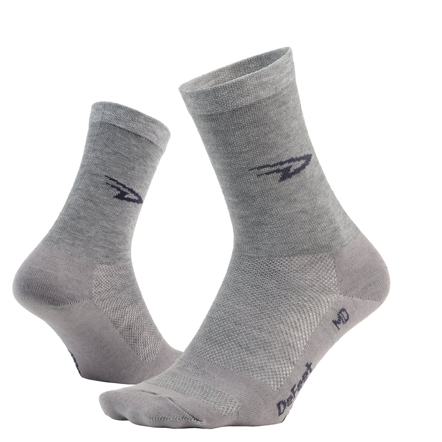 DeFeet Wooleator 5" D - Logo Low Crew Socks #athletic# #cycling# #run#