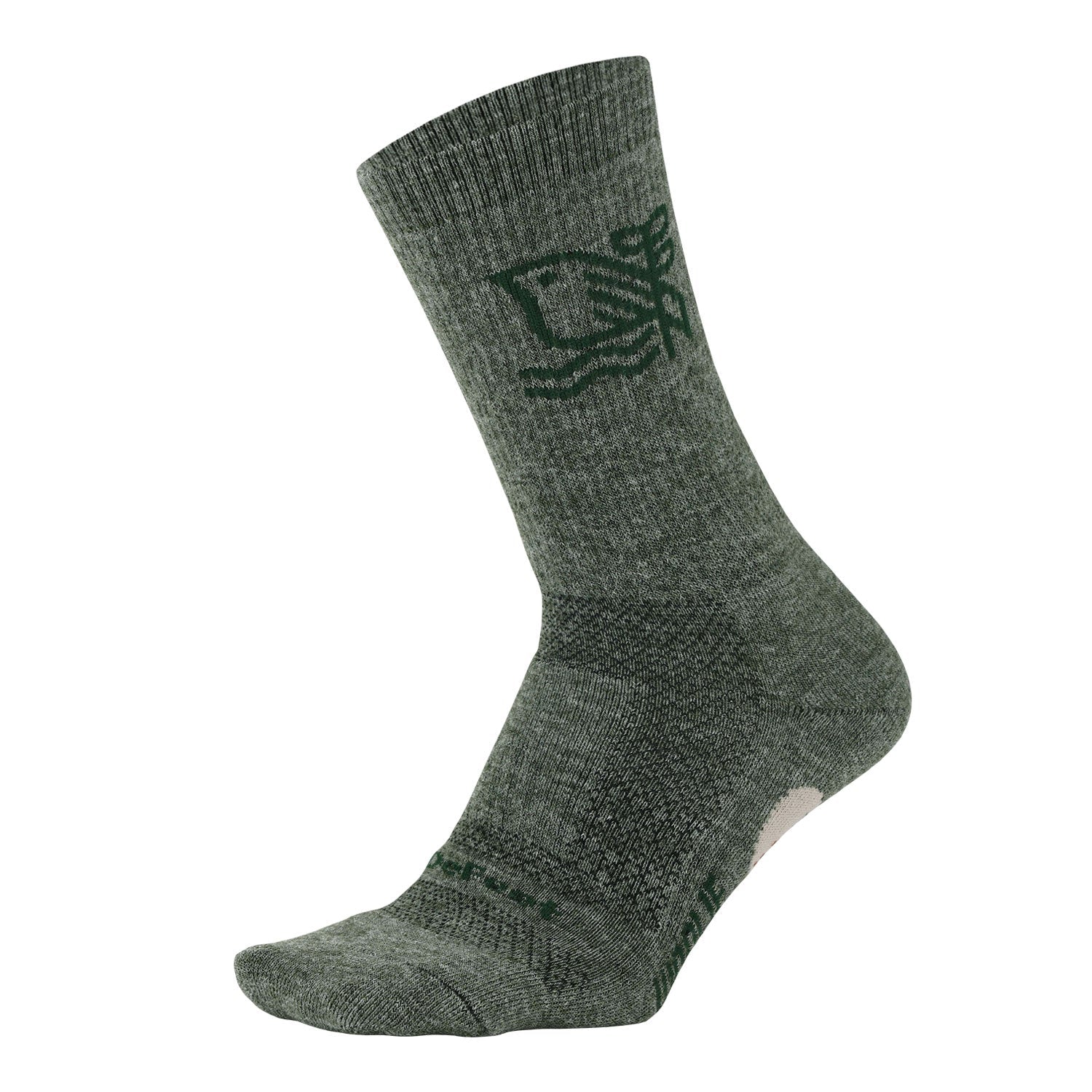 Calzini Defeet Woolie Boolie Comp (15 cm) - Logen Green} - M}, Logen