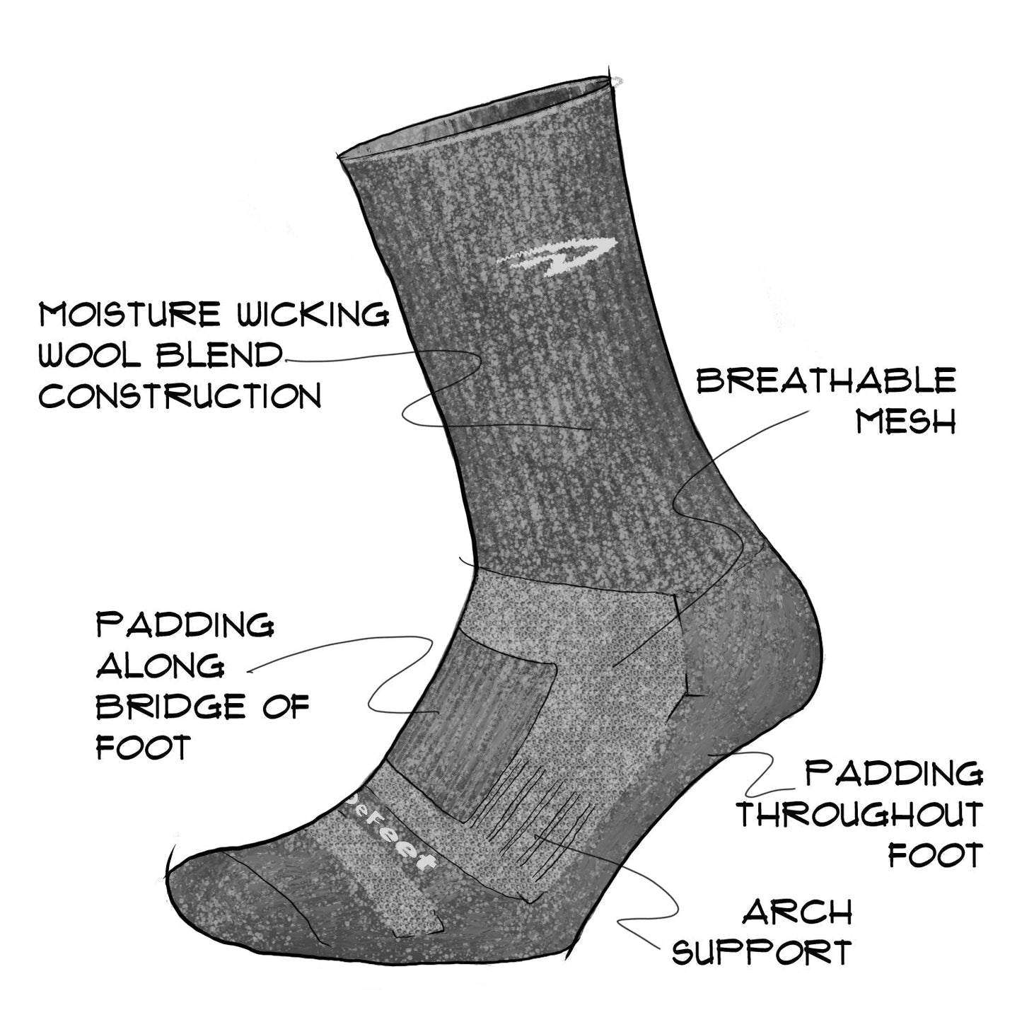 DeFeet Woolie Boolie 6" Spruce Socks #athletic# #cycling# #run#
