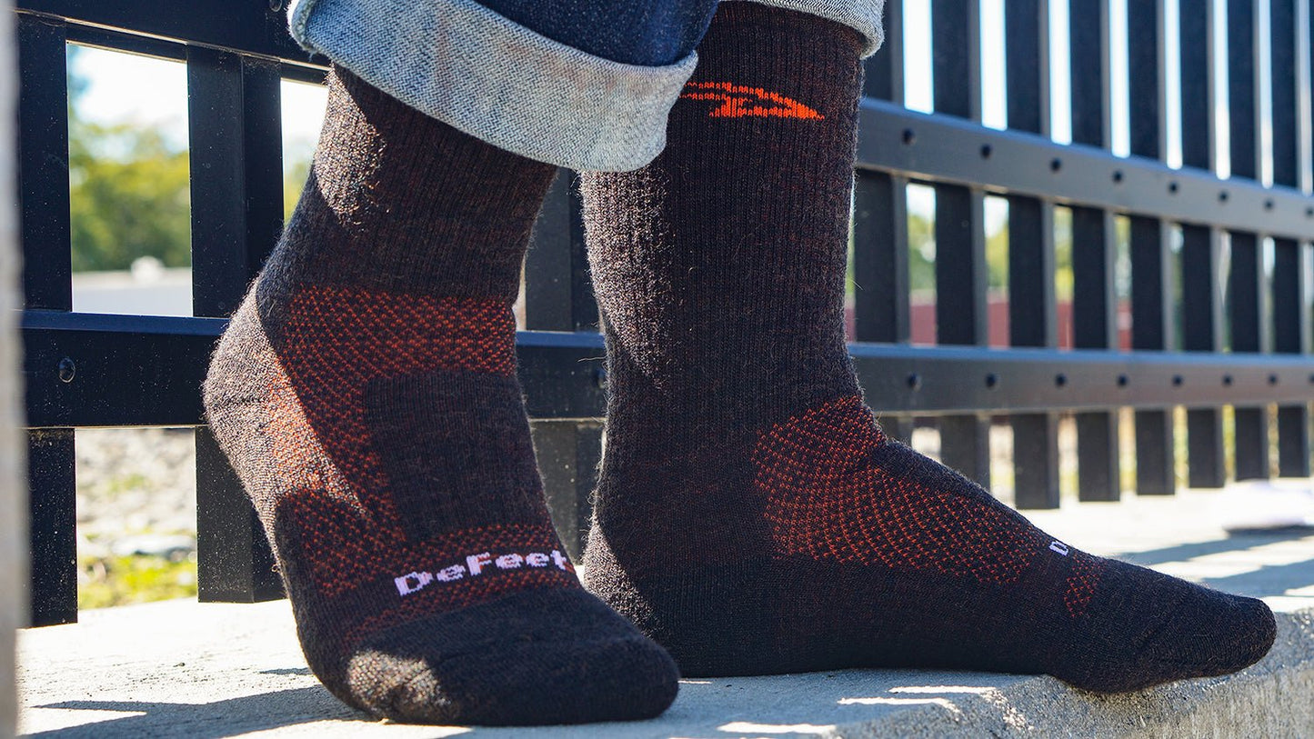 DeFeet Woolie Boolie Blaze 6" D - Logo Socks #athletic# #cycling# #run#