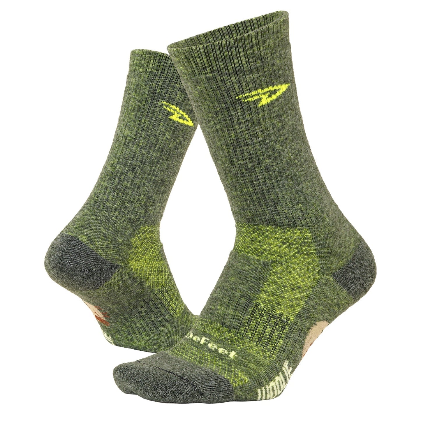 DeFeet Woolie Boolie Blaze 6" D - Logo Socks #athletic# #cycling# #run#