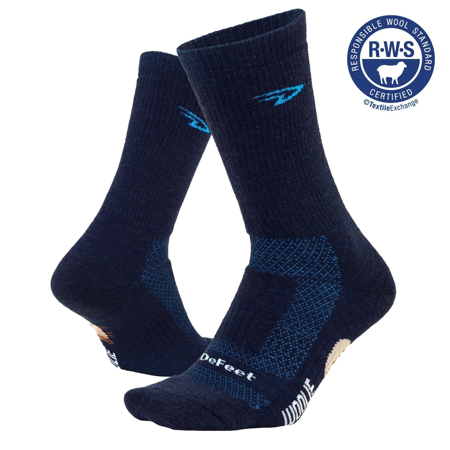 DeFeet Woolie Boolie Blaze 6" D - Logo Socks #athletic# #cycling# #run#