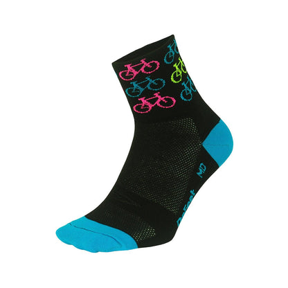 DeFeet Aireator 3" Cool Bikes Socks #athletic# #cycling# #run#