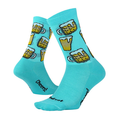 DeFeet Aireator 6" Cheers Socks #athletic# #cycling# #run#