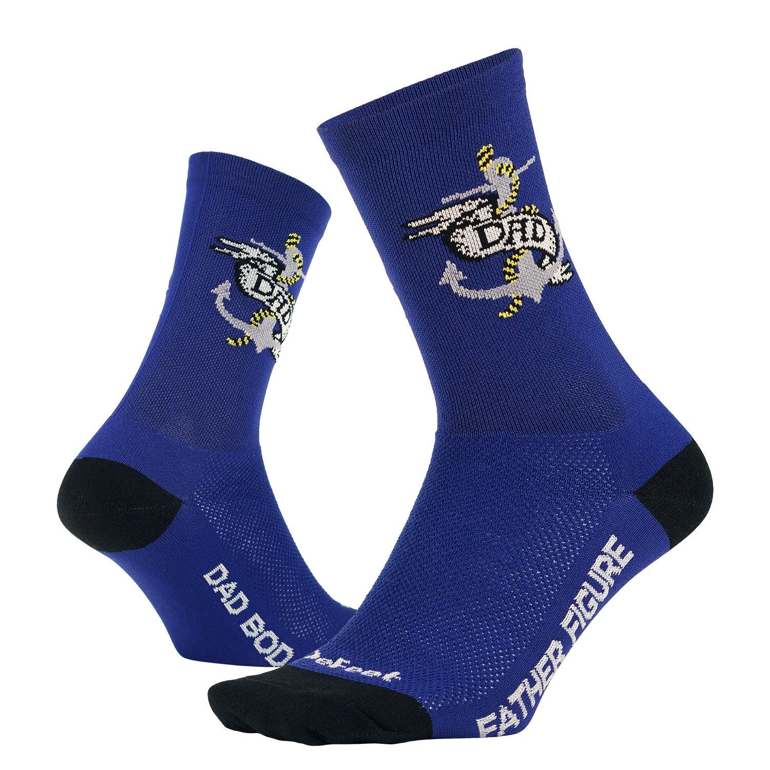DeFeet Aireator 6" Love Dad Socks #athletic# #cycling# #run#