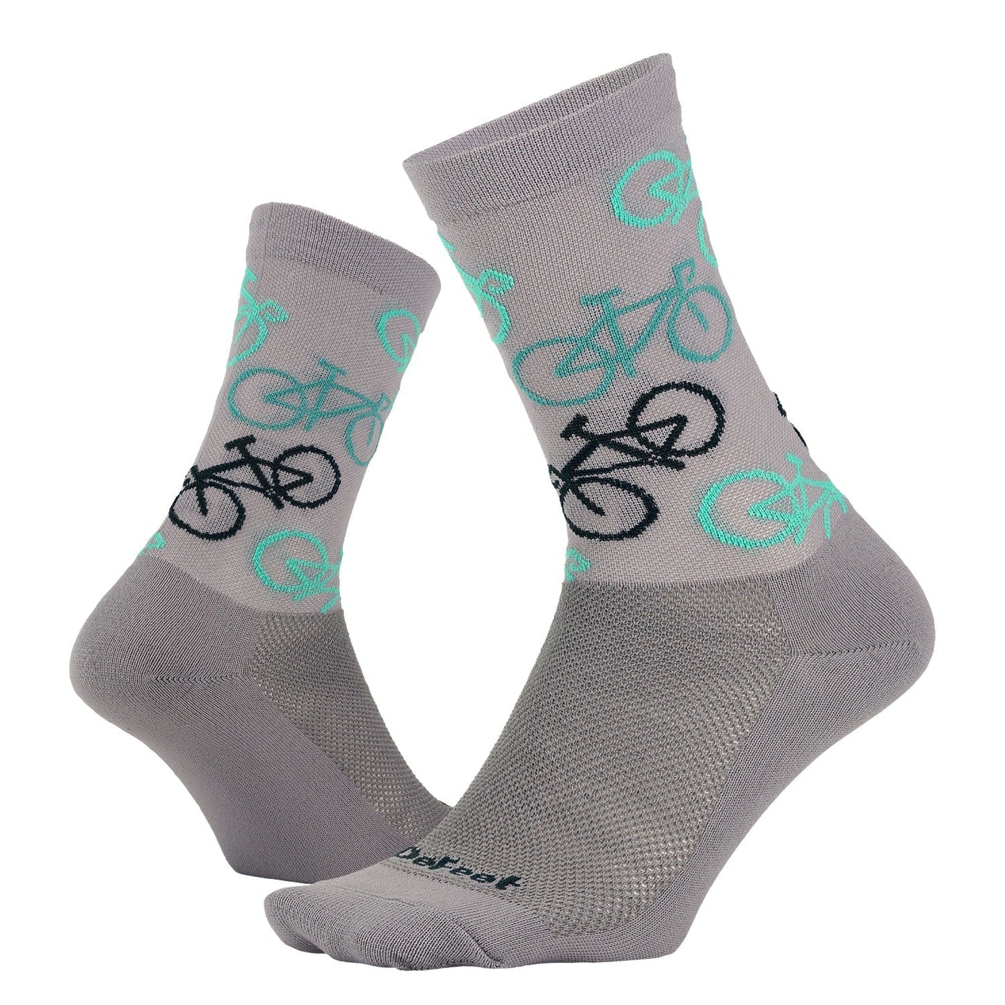 DeFeet Aireator 6" Pixel Bike Socks #athletic# #cycling# #run#