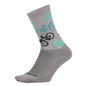 DeFeet Aireator 6" Pixel Bike Socks #athletic# #cycling# #run#