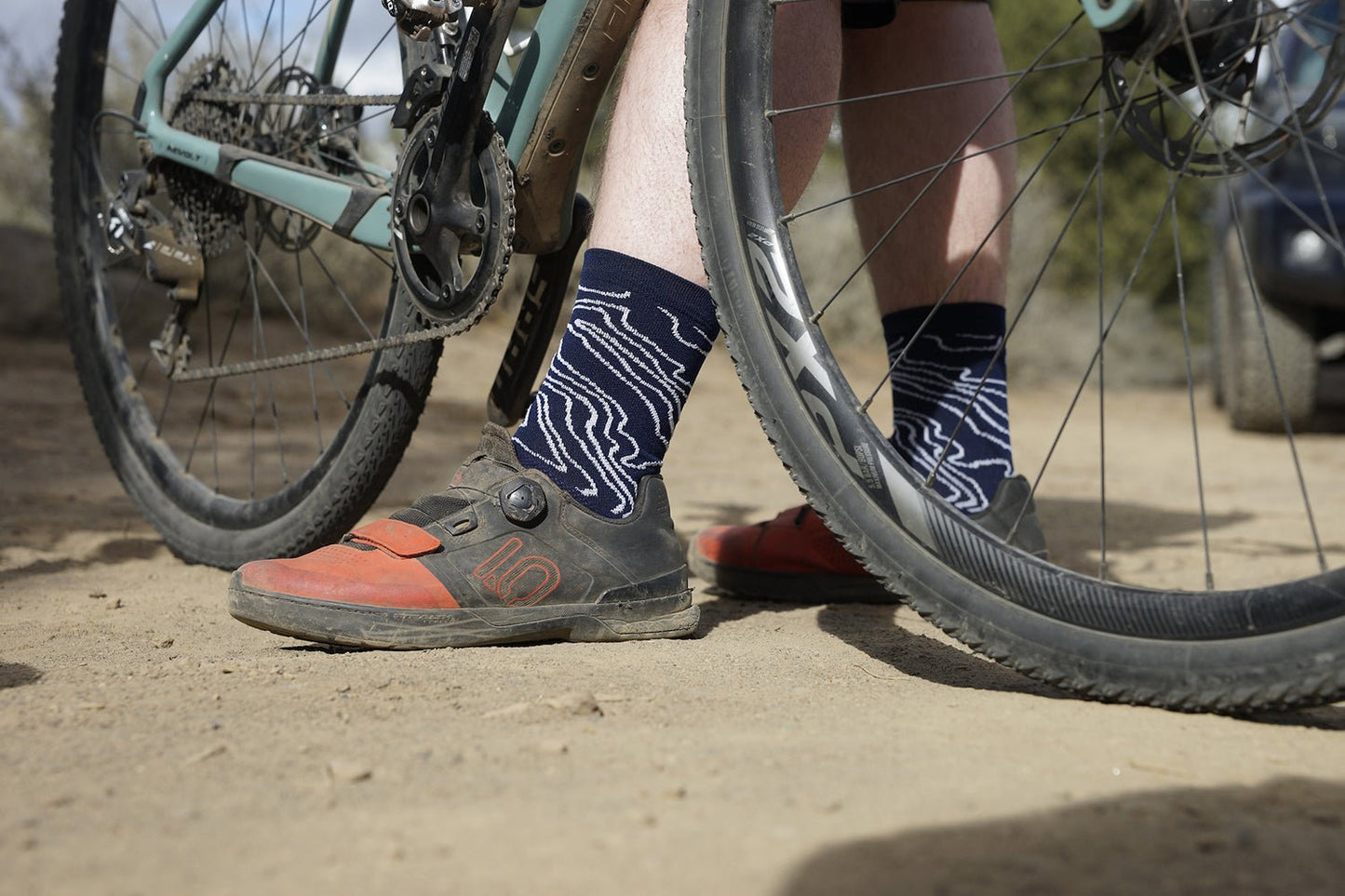 DeFeet Aireator 6" Topo Socks #athletic# #cycling# #run#