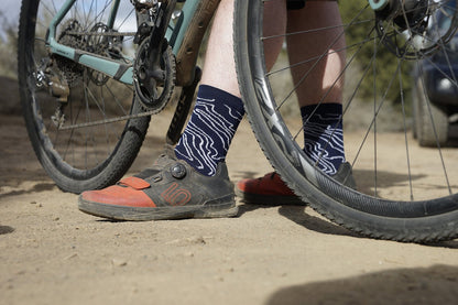 DeFeet Aireator 6" Topo Socks #athletic# #cycling# #run#