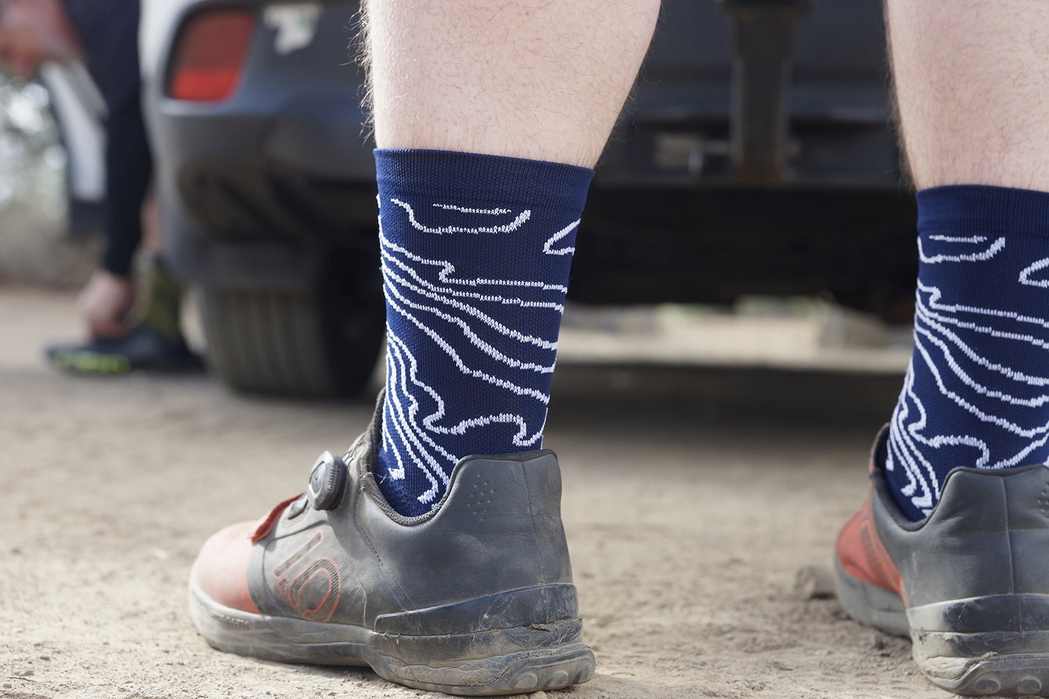 DeFeet Aireator 6" Topo Socks #athletic# #cycling# #run#