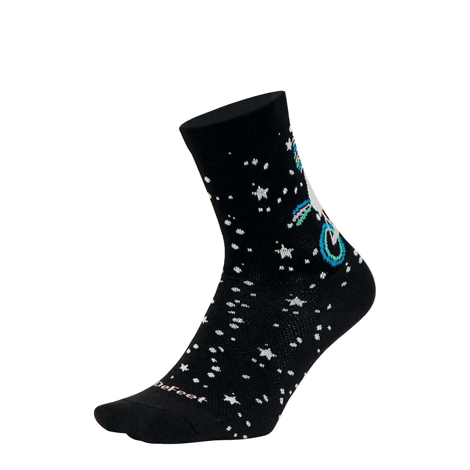 DeFeet Aireator Women's 4" Unicorn Socks #athletic# #cycling# #run#