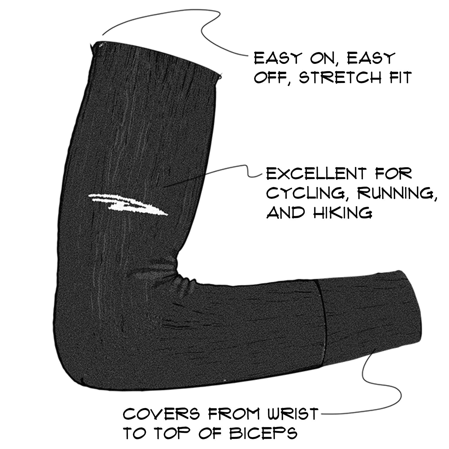 DeFeet Armskin D - Logo Wool Blend Armskin #athletic# #cycling# #run#