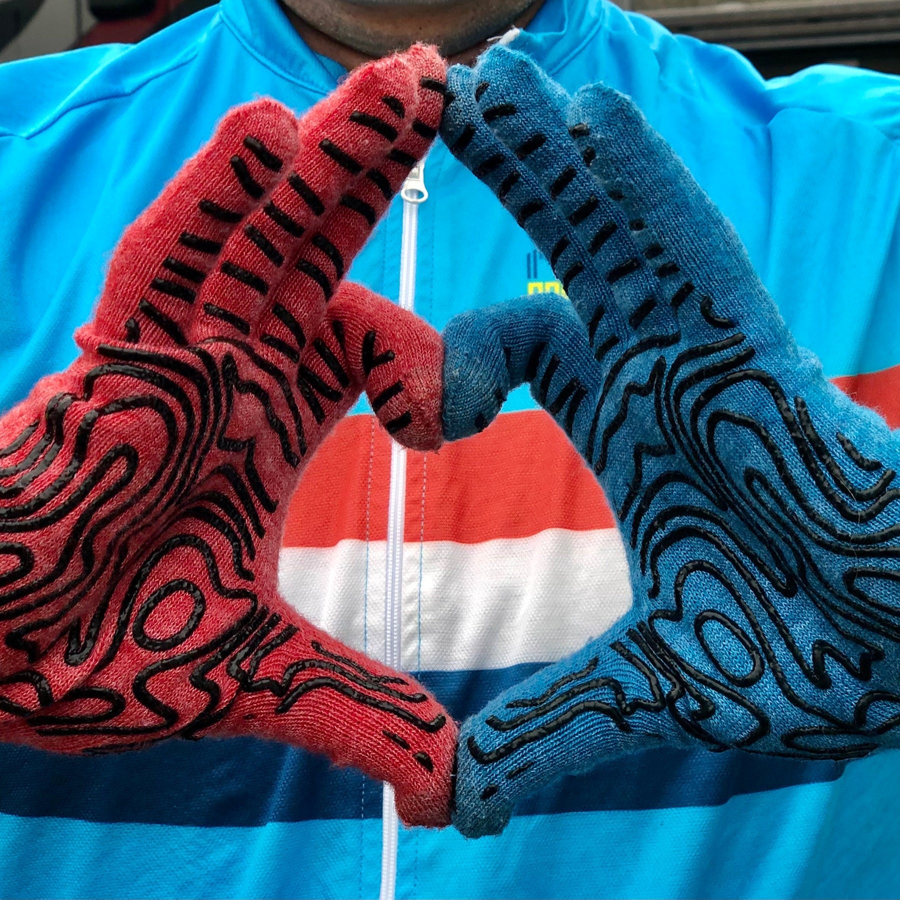 DeFeet Duraglove ET Wool Blend Adventure Series Gloves #athletic# #cycling# #run#