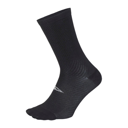DeFeet Evo Carbon 6" (Carbon/Black Poly) Socks #athletic# #cycling# #run#