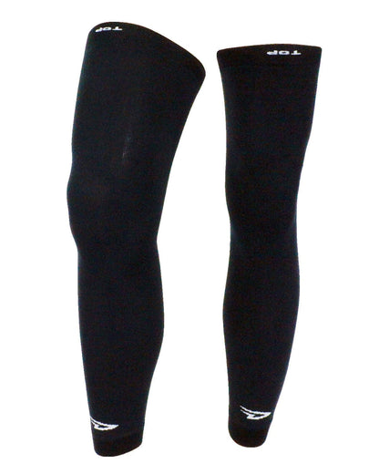 DeFeet Kneeker Full Length (Black) Kneekers #athletic# #cycling# #run#