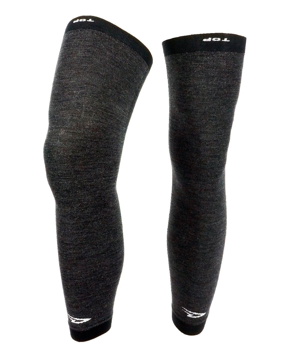 DeFeet Kneeker Full Length (Charcoal Wool) Kneekers #athletic# #cycling# #run#