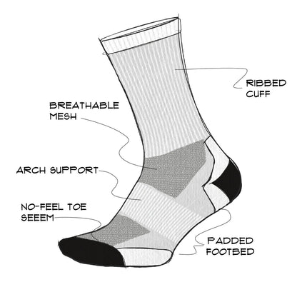 DeFeet Sub360 All Day Breast Cancer Awareness Socks #athletic# #cycling# #run#