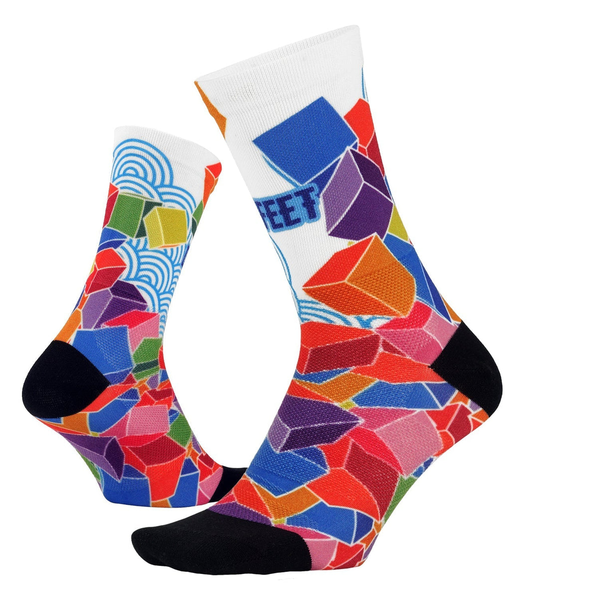 DeFeet Sub360 Levitator Lite Vintage Jersey Socks #athletic# #cycling# #run#