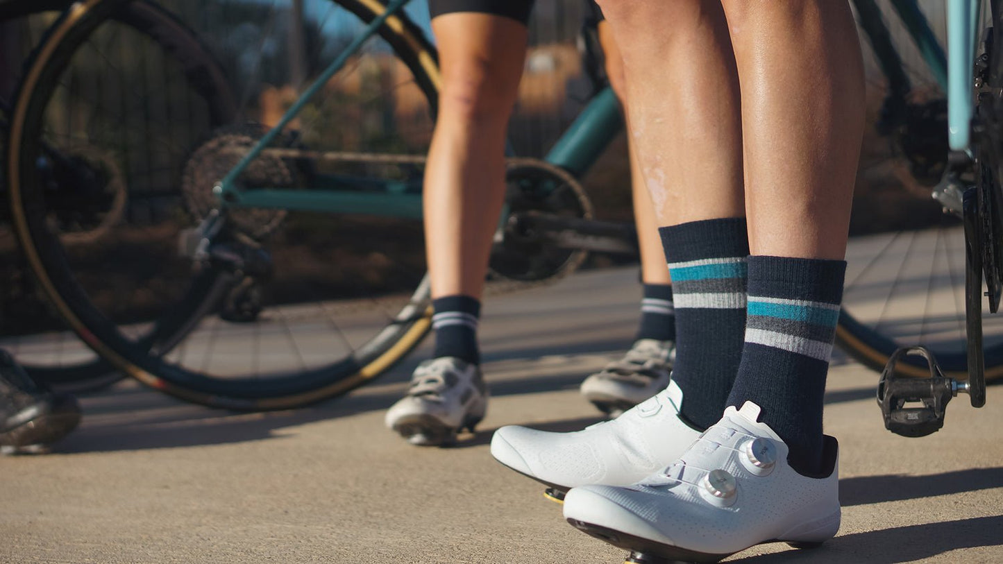DeFeet Woolie Boolie 6" Compass Socks #athletic# #cycling# #run#