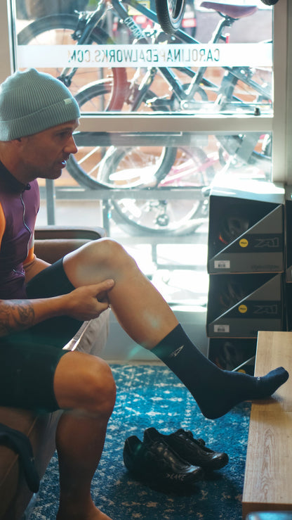 DeFeet Woolie Boolie 6" D - Logo Socks #athletic# #cycling# #run#